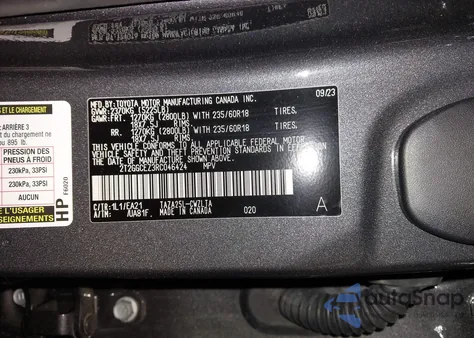 2024 Lexus Nx 350 Premium z USA, uszkodzony, nr VIN 2T2GGCEZ3RC046424